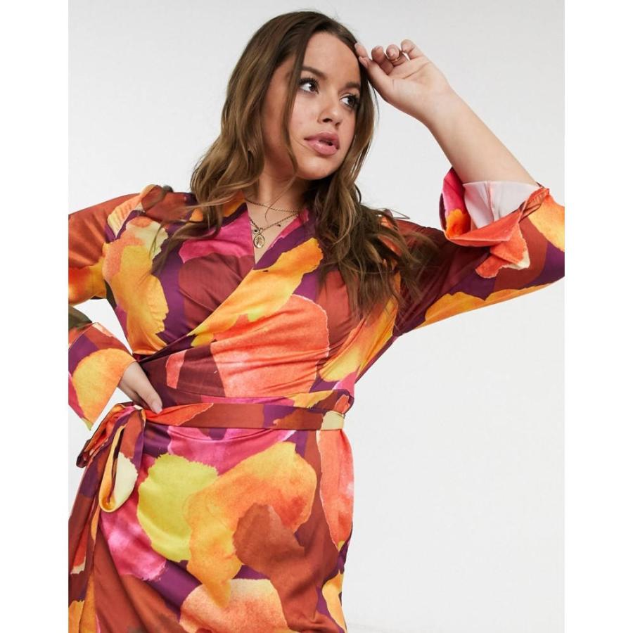 おすすめ ネバーフリードレス オレンジ レディース トップス ドレス ひざ丈 ワンピース マキシ Dressed Fully Never ワンピース Indonesiadevelopmentforum Com