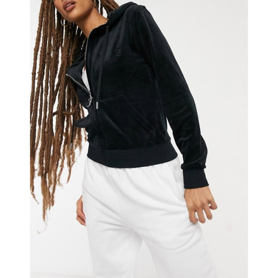 人気再入荷 ジューシークチュール Juicy Couture レディース パーカー フード トップス Co Ord Super Soft Velour Zip Up Hooded Jacket In Black ブラック Ap フェルマート Fermart 1号店 通販 Yahoo ショッピング ぽっきりsale対象 Etechnologies Shop