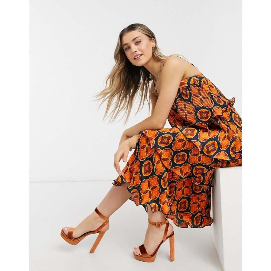 当日出荷 ネバーフリードレス Never Fully Dressed レディース ワンピース ティアードドレス Square Neck Tiered Frill Midaxi Dress In Geometric Print Ap フェルマート Fermart 1号店 通販 Yahoo ショッピング 割引クーポン対象品