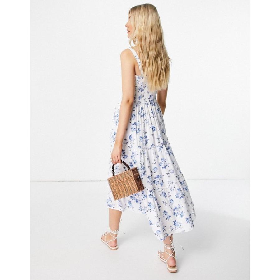 ホリスター Hollister レディース ワンピース ａライン ワンピース ドレス Tiered Maxi Dress In White Floral ホワイトフローラル Ap フェルマート Fermart 1号店 通販 Yahoo ショッピング