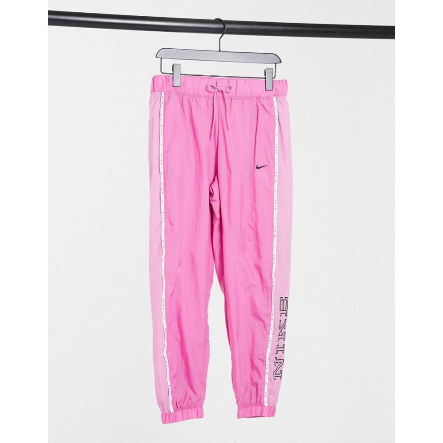 ナイキ Nike レディース ボトムス パンツ Woven Pant With Piping In Pink ピンク Ap フェルマート Fermart 1号店 通販 Yahoo ショッピング