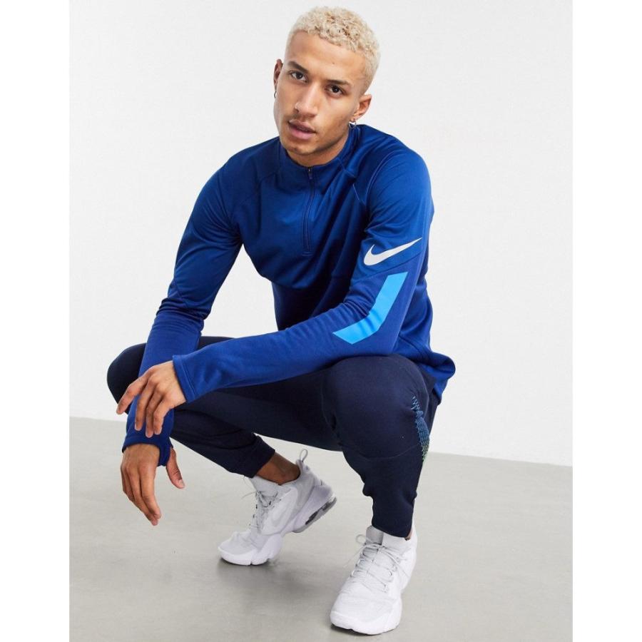 ナイキ Nike メンズ サッカー ハーフジップ トップス Football Therma Shield Quarter Zip Top In Blue Ap 110 フェルマート Fermart 1号店 通販 Yahoo ショッピング