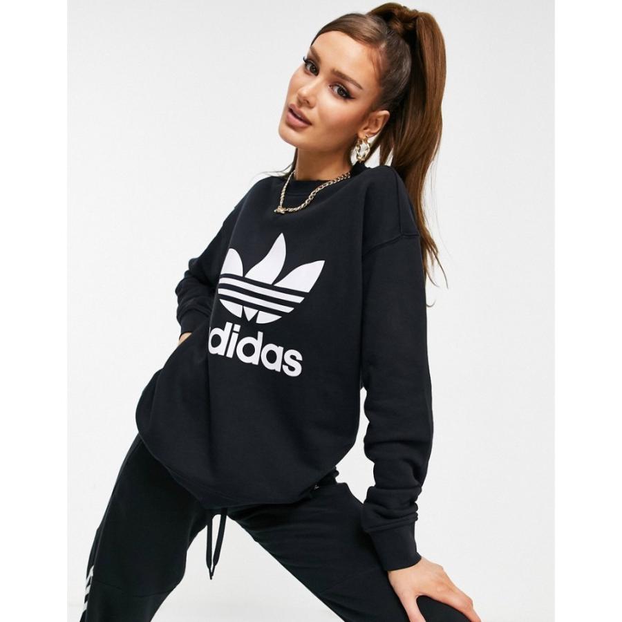 安い アディダス Adidas Originals レディース スウェット トレーナー トップス Adidas Originals Sweatshirt In Black ブラック Ap フェルマート Fermart 1号店 通販 Yahoo ショッピング アウトレット送料無料 Test Fairvalue Com Sa