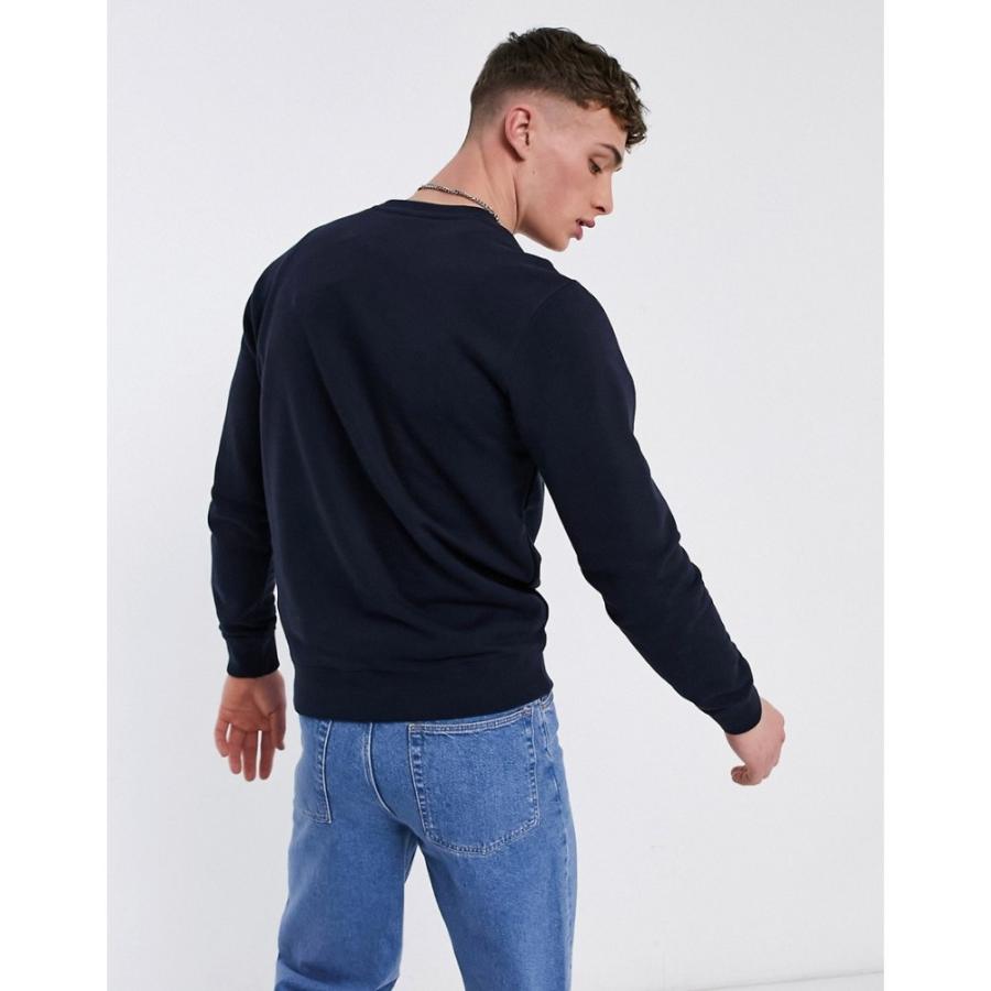 期間限定送料無料 Champion チャンピオン ネイビー Navy In Sweatshirt Logo Script Small トップス スウェット トレーナー メンズ Champion チャンピオン メンズ スウェット トレーナー トップス