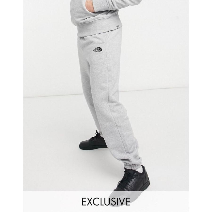 the north face grey joggers