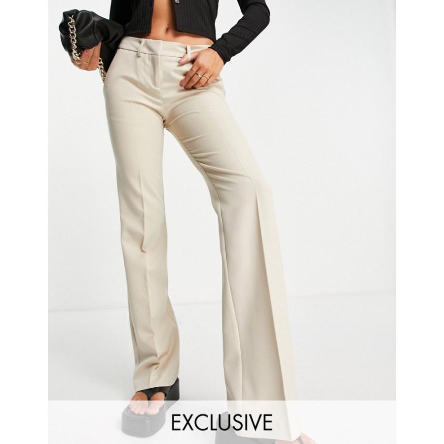 即納特典付き アズユー Asyou レディース スキニー スリム ボトムス パンツ Tailored Slim Trouser In Butter バター 激安単価で Terrarioskarungen Cl