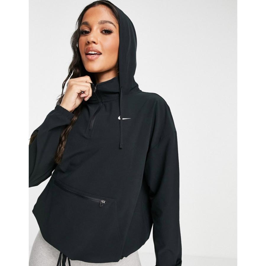 保存版 Nike Training ナイキ アウター レディース ナイキ Nike Training レディース フィットネス トレーニング ジャケット アウター Nike Pro Training Femme Packable Hood Jacket In Black ブラック ウエア Www Fonsti Org