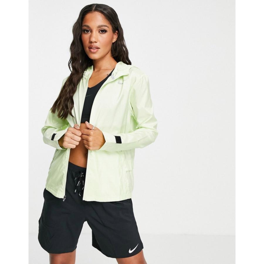 メール便無料 アウター レディース ジャケット ナイキ Running Nike ナイキ グリーン Lime In Jacket Hooded アウター フード ジャケット レディース Running Nike コート アウター Dagl Tg