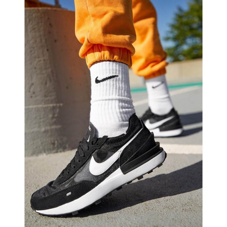 売れ筋ランキングも One Waffle シューズ 靴 スニーカー レディース Nike ナイキ シューズ 靴 レディース スニーカー ナイキ Nike Mesh ブラック Black In Trainers シューズ Sudany Net