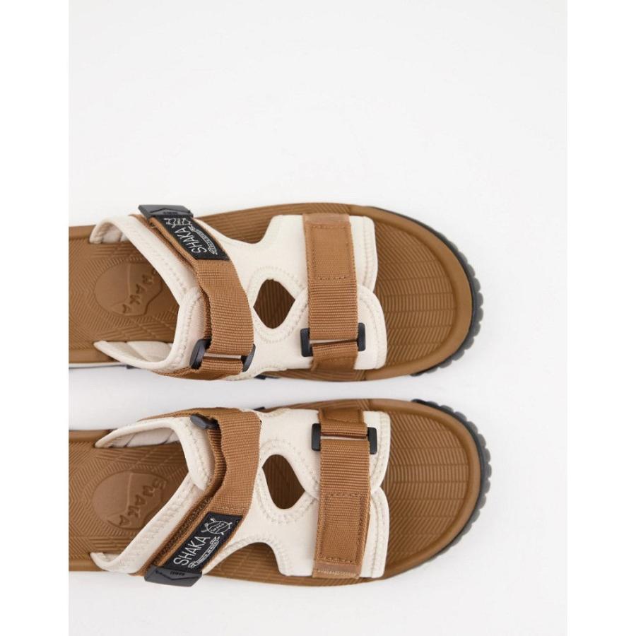 人気新品入荷 メンズ サンダル シャカ Shaka シューズ 靴 ブラウン Brown In Sliders Out Chill シューズ 靴 シャワーサンダル サンダル メンズ Shaka シャカ サンダル Www Aritoys Com
