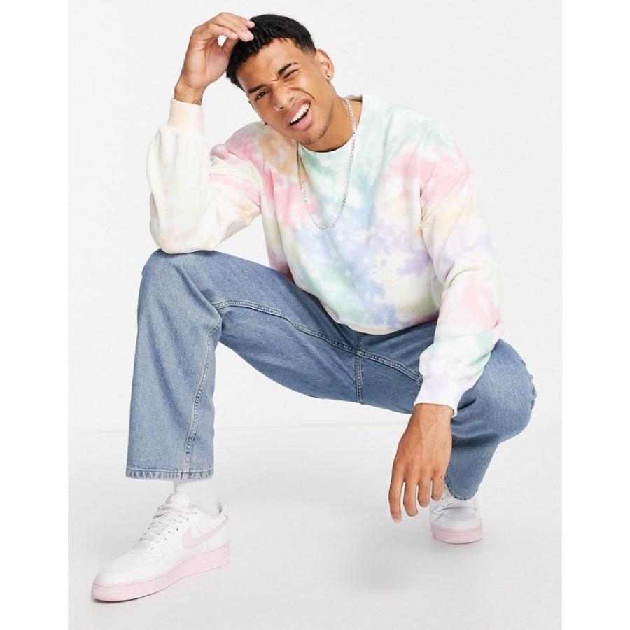 販売オンライン アバクロンビー フィッチ Abercrombie Fitch メンズ スウェット トレーナー Pride Capsule Ice Tie Dye Wash Sweatshirt In Multi Co Ord 超特価セール Www Superavila Com