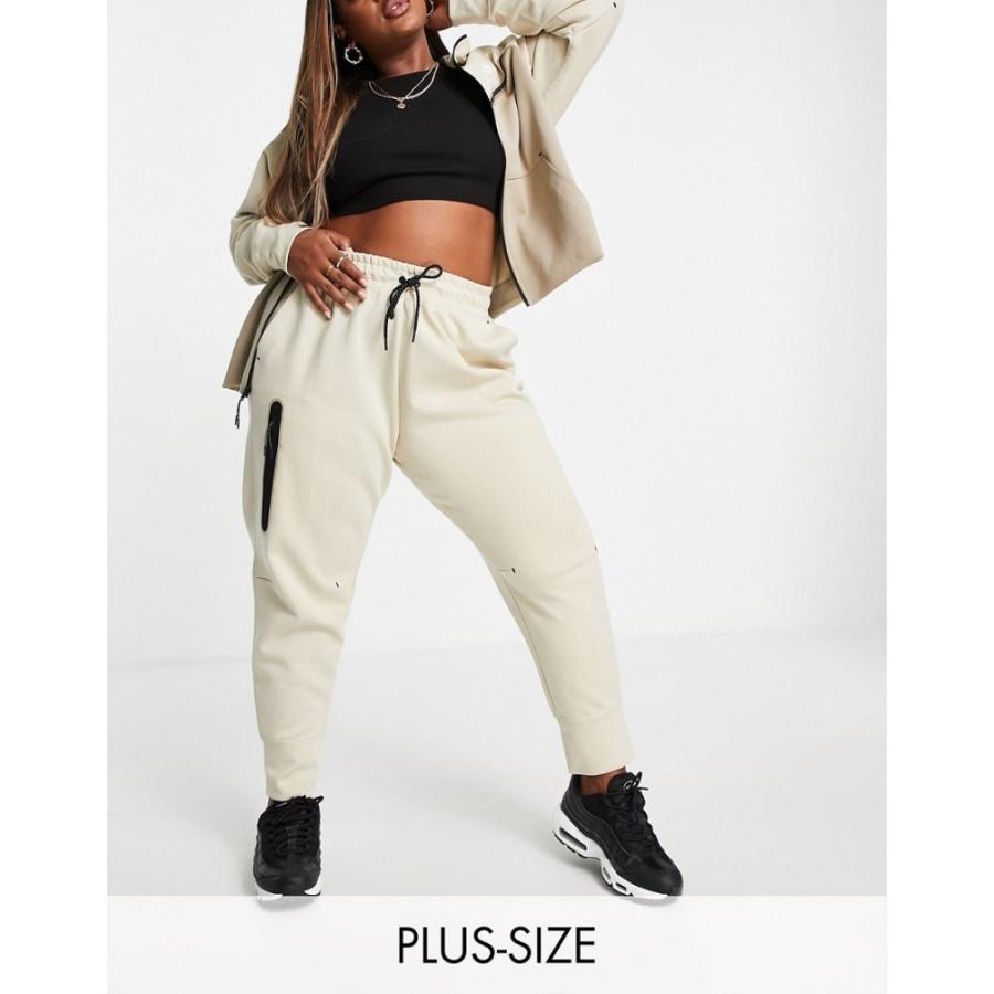 ナイキ Nike レディース ジョガーパンツ ボトムス パンツ Plus Tech Fleece Joggers In Rattan Beige Ap フェルマート Fermart 1号店 通販 Yahoo ショッピング
