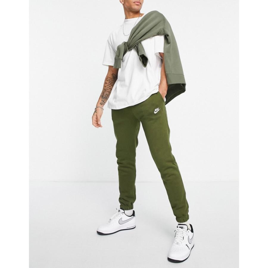 ナイキ Nike メンズ ジョガーパンツ ボトムス パンツ Club Casual Fit Cuffed Joggers In Khaki カーキ Ap 1 フェルマート Fermart 1号店 通販 Yahoo ショッピング