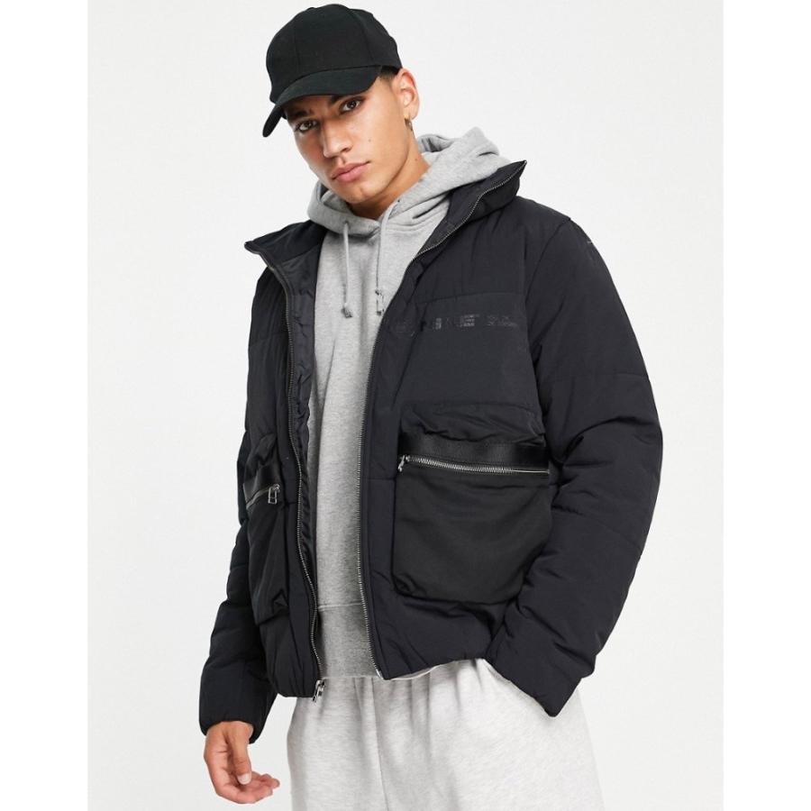 若者の大愛商品 アウター メンズ ダウン 中綿ジャケット ナイキ Nike ナイキ ブラック Black In Jacket Utility Padded Made City アウター ダウン 中綿ジャケット メンズ Nike コート アウター