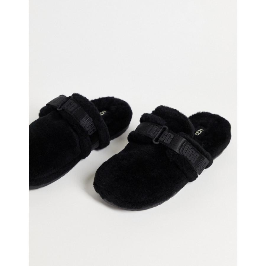 注目ブランド メンズ スリッパ アグ Ugg シューズ 靴 ブラック Black In Slippers Sheepskin It Fluff Ugg シューズ 靴 スリッパ メンズ Ugg アグ 下着 靴下 部屋着 Smssvg Org