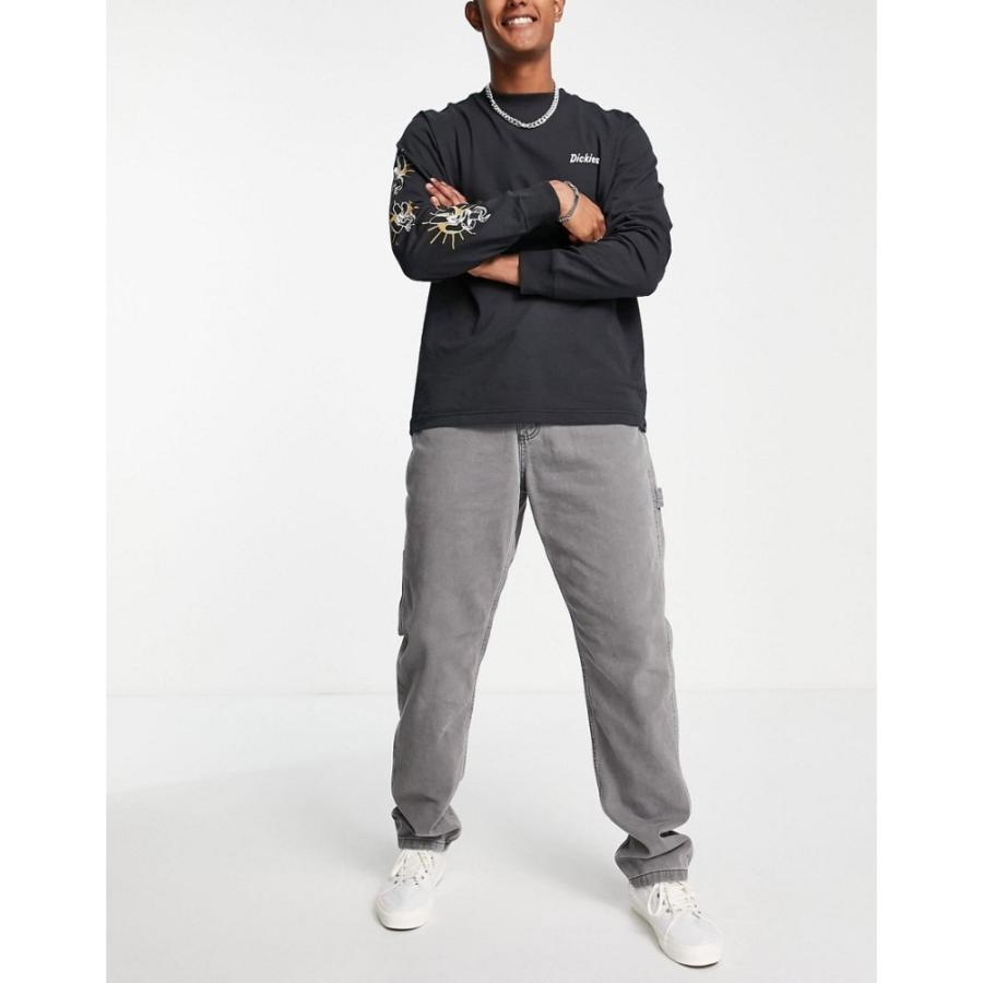 注目の福袋をピックアップ ボトムス パンツ ジーンズ デニム メンズ Dickies ディッキーズ メンズ ジーンズ デニム ディッキーズ Dickies Garyville グレー Grey Aged Vintage In Jeans Denim ボトムス パンツ Dagl Tg