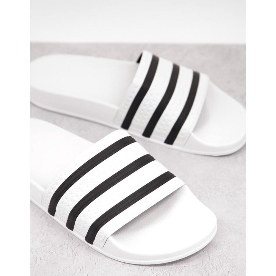 人気ブラドン シューズ 靴 メンズ サンダル アディダス Originals Adidas アディダス ホワイト White In Sliders Adilette シューズ 靴 シャワーサンダル サンダル メンズ Originals Adidas サンダル Dagl Tg
