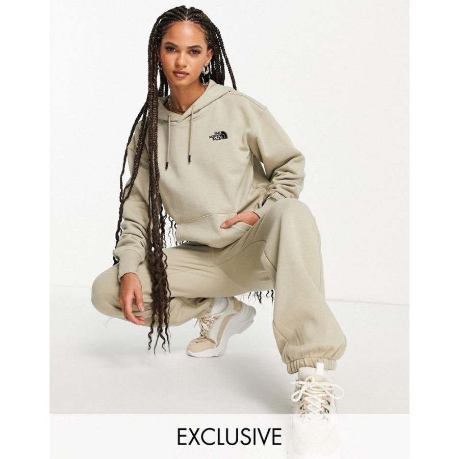 ランキング パーカー レディース Face North The ノースフェイス ザ レディース パーカー ノースフェイス ザ Face North The トップス フラックス Beige In Hoodie Essential Oversized トップス