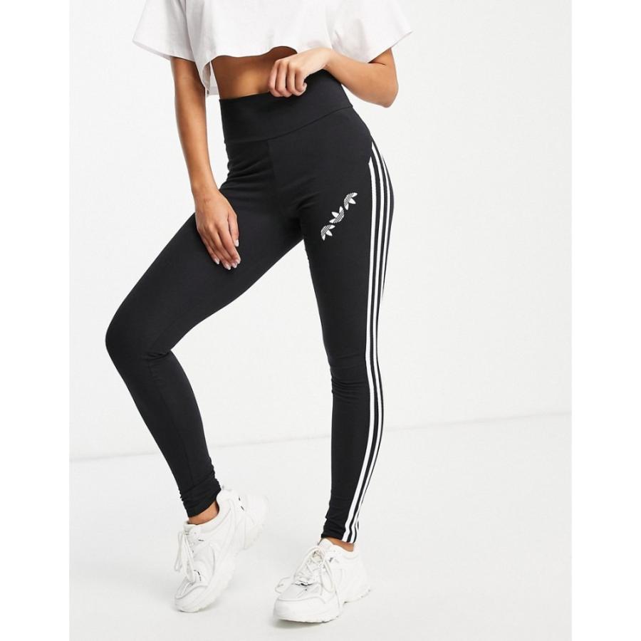 アディダス Adidas Originals レディース スパッツ レギンス インナー 下着 Adicolor Trefoil High Waisted Leggings ブラック Ap フェルマート Fermart 1号店 通販 Yahoo ショッピング