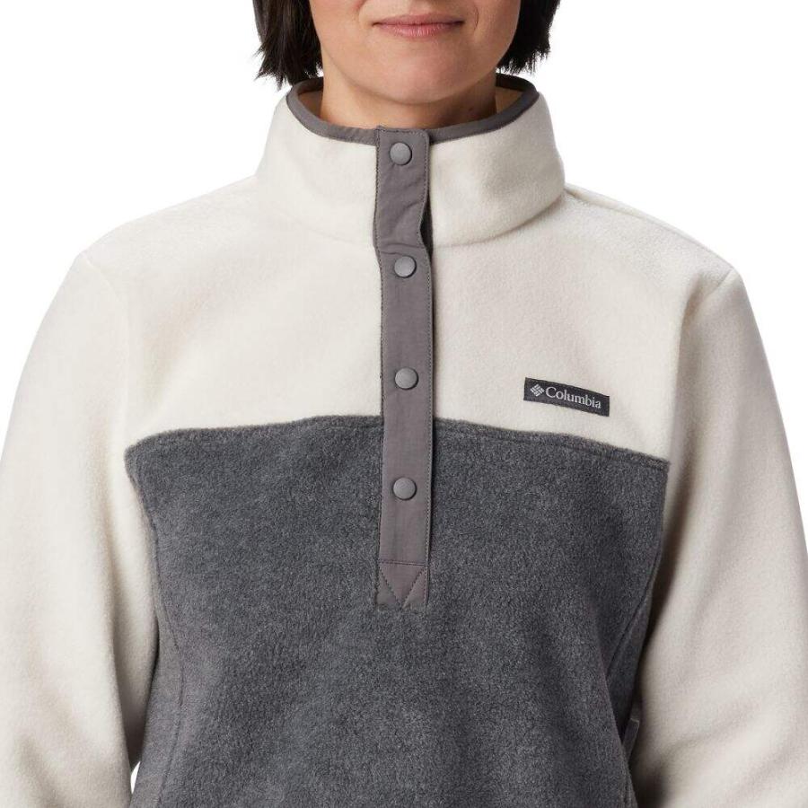 大注目 コロンビア Columbia レディース フリース トップス Benton Springs Half Snap Pullover Fleece City Grey Heath Chalk Miamiadschool Danielmall Com
