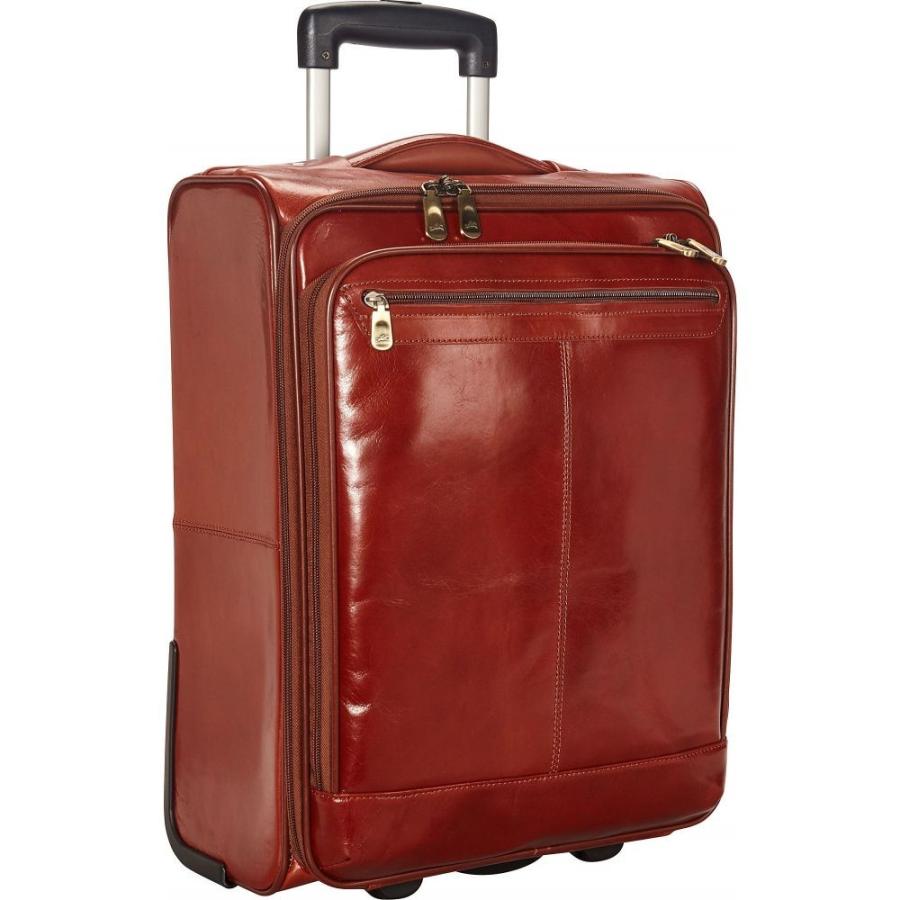 メンシーニレザーグッズ Mancini Leather Goods メンズ パソコンバッグ バッグ Signature Overnight 15 6 Laptop Tablet Wheeled Briefcase Brown Www Probolivia Gob Bo