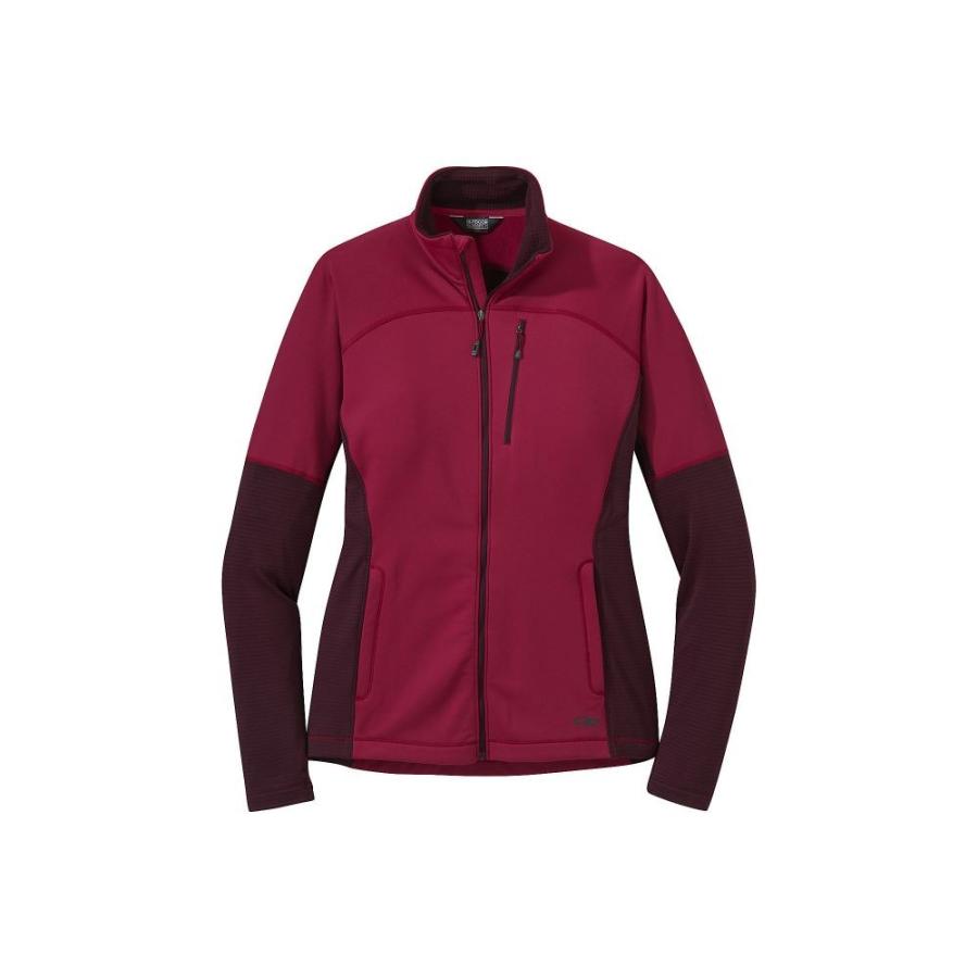 お見舞い アウトドアリサーチ Outdoor Research レディース ニット・セーター トップス Vigor Full Zip Beet/Cacao, Sa Risa Sports(サリサスポーツ) 08612f30