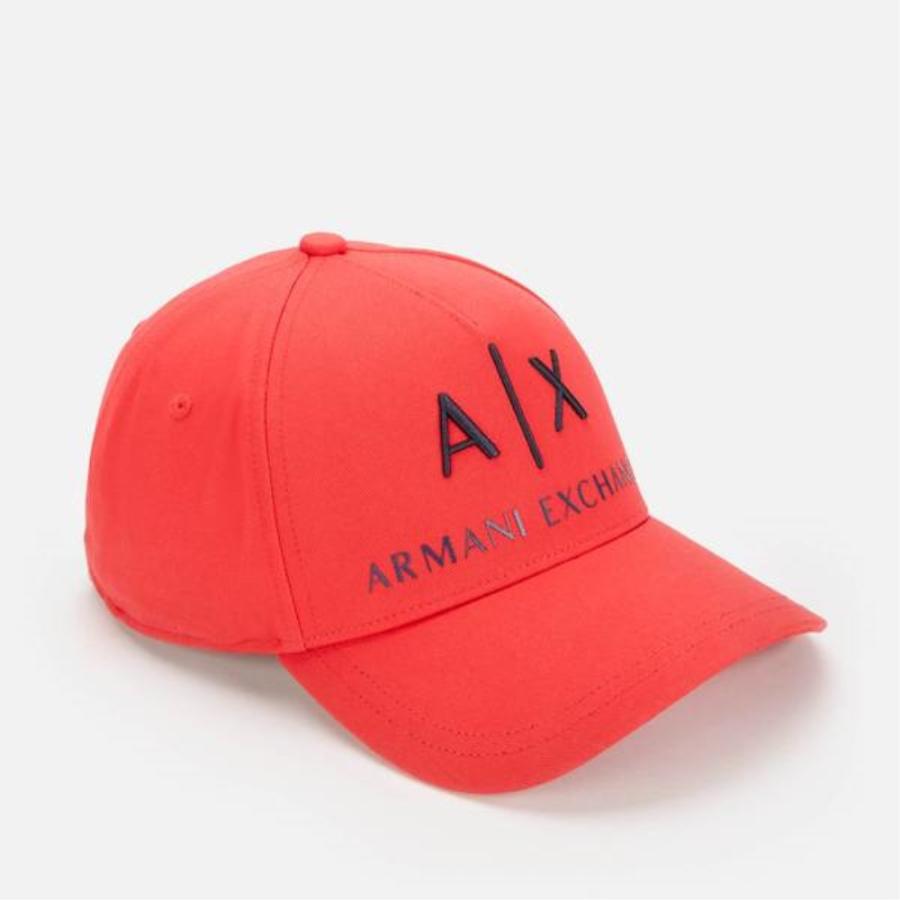 春のコレクション アルマーニ Armani Exchange メンズ キャップ 帽子 Corp Logo Cap Red Blue キャップ サイズ Onesize Www Solytics Partners Com