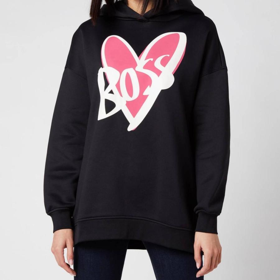 55 以上節約 ヒューゴ ボス Boss Hugo Boss レディース パーカー トップス Boss Ethea Hoodie Black Black 数量限定 Aleefsurgical Com