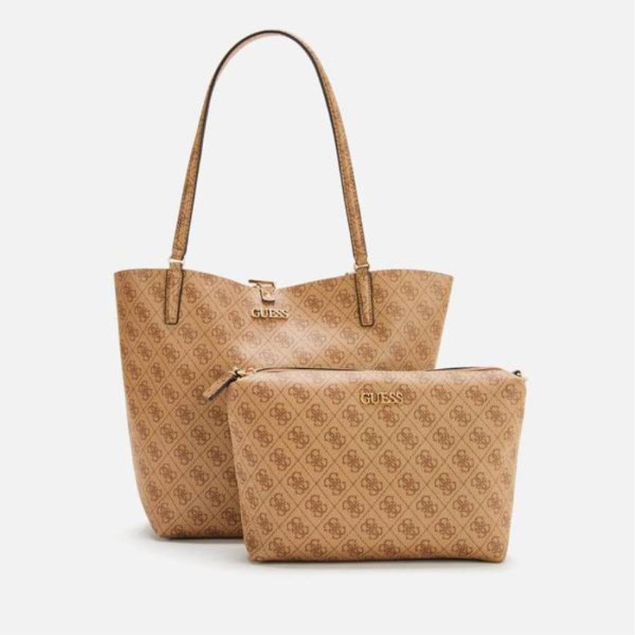 国内外の人気が集結 Toggle Alby バッグ トートバッグ レディース Guess ゲス Tote Logo Latte Bag トートバッグ サイズ Onesize