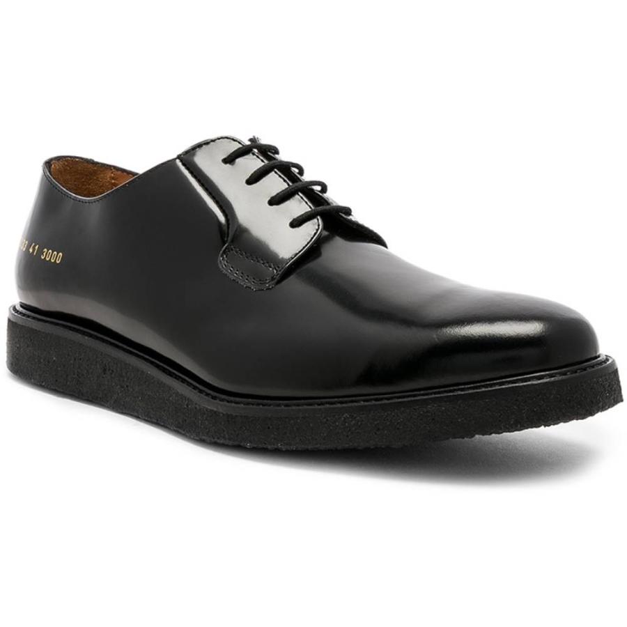 コモン プロジェクト メンズ 革靴 ビジネスシューズ シューズ 靴 Derby Shine Black Black Blusquare Org