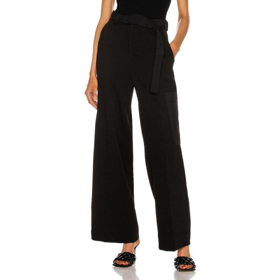 即発送可能 ガニー Ganni レディース ボトムス パンツ Twill Pant Black 保存版 Etechnologies Shop