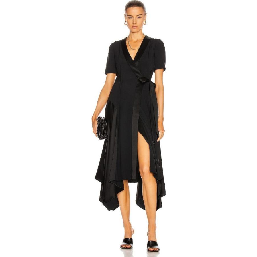 ロエベ Loewe レディース ワンピース ラップドレス ワンピース ドレス Asymmetric Wrap Dress Black Hs Loewwd15 00e フェルマート Fermart 1号店 通販 Yahoo ショッピング