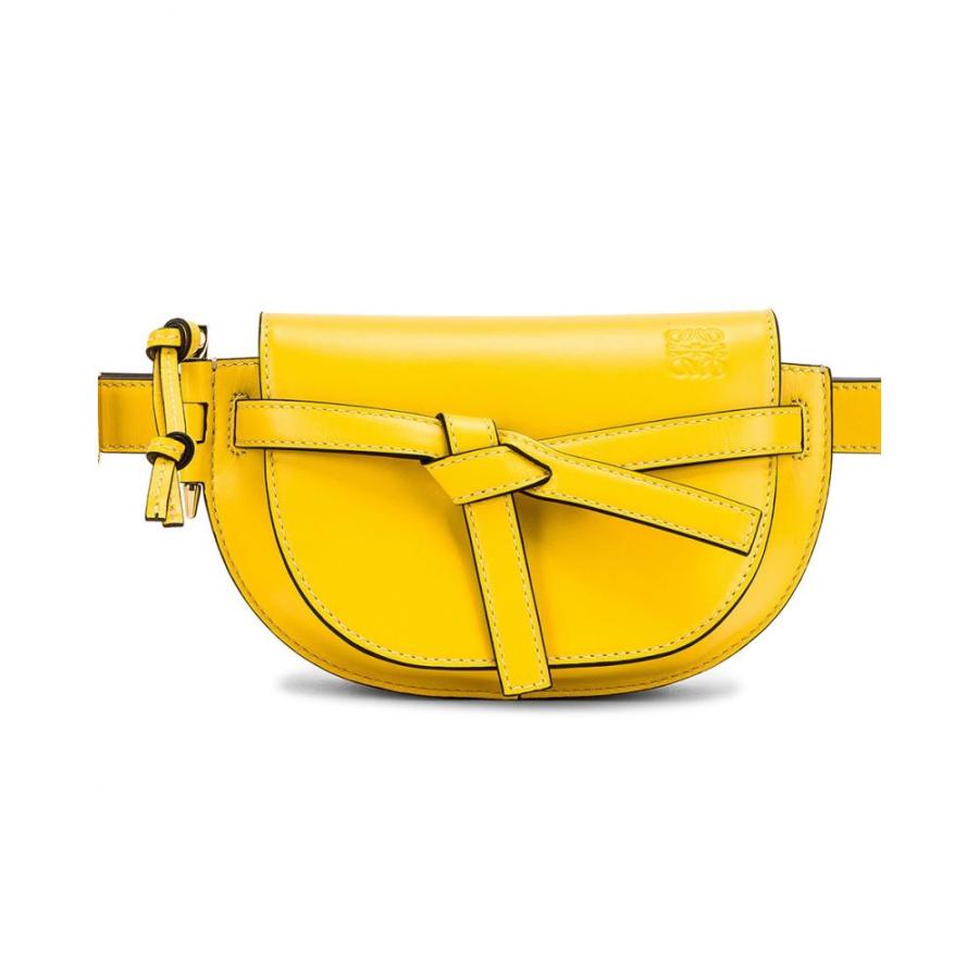 ロエベ Loewe レディース ボディバッグ ウエストポーチ バッグ Gate Bumbag Yellow Blusquare Org