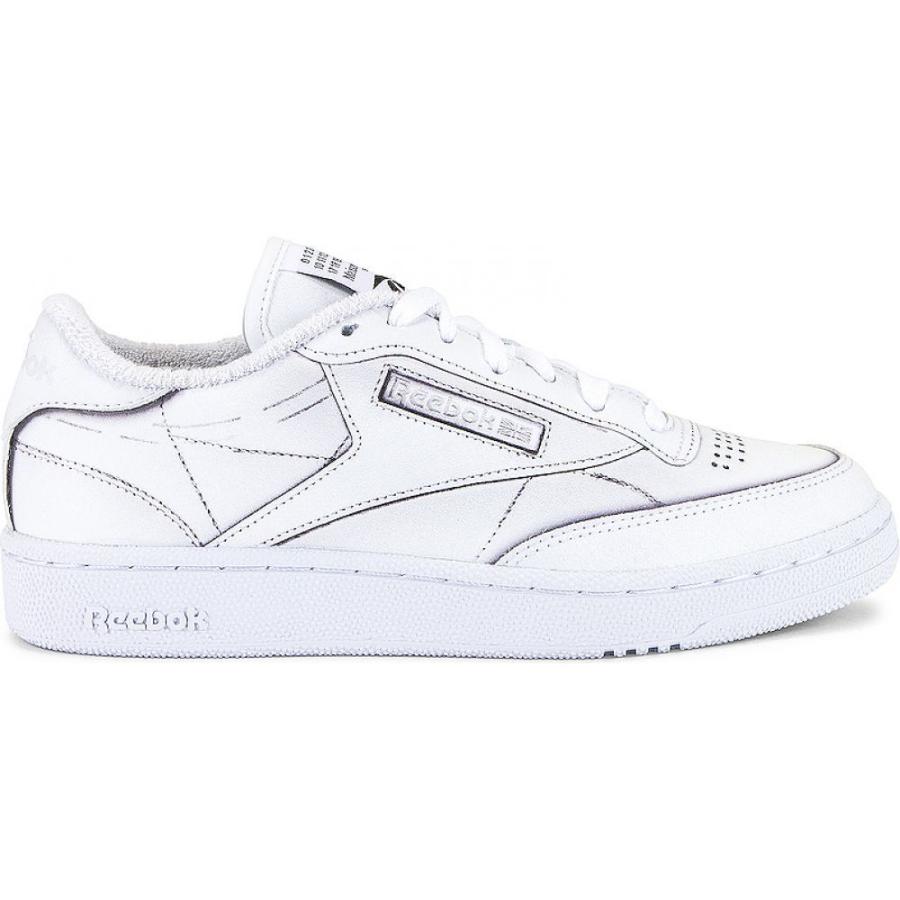 安い割引 Margiela Maison リーボック レディース スニーカー リーボック Reebok X Margiela Maison X White Leoil Tromp Club 0 Project シューズ 靴 スニーカー レディース Reebok シューズ