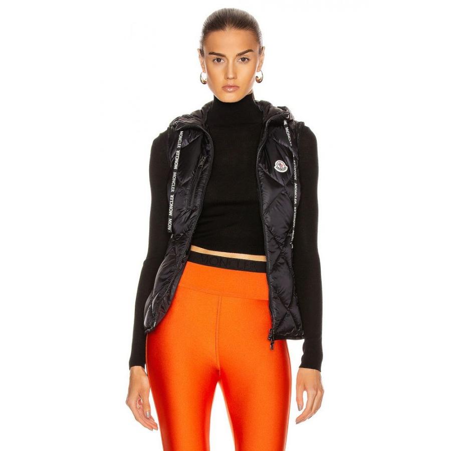 モンクレール Moncler レディース ベスト ジレ トップス Sucrex Gilet Vest Black Spabri Com