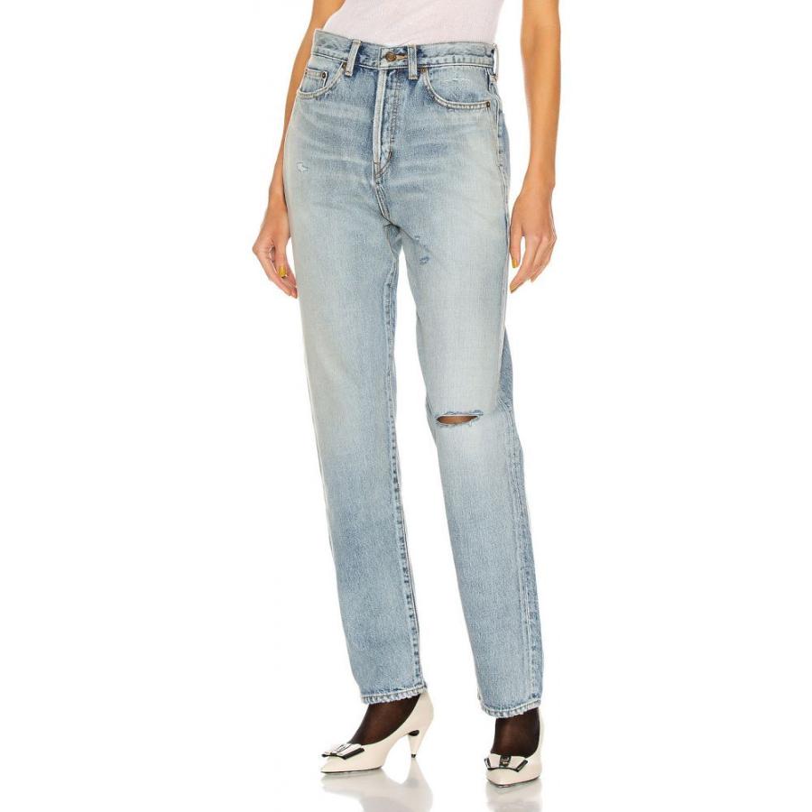 イヴ サンローラン Saint Laurent レディース ジーンズ デニム スキニー スリム ボトムス パンツ Slim Fit Jean Santa Monica Blue Hs Slauwj33 2cbd フェルマート Fermart 1号店 通販 Yahoo ショッピング