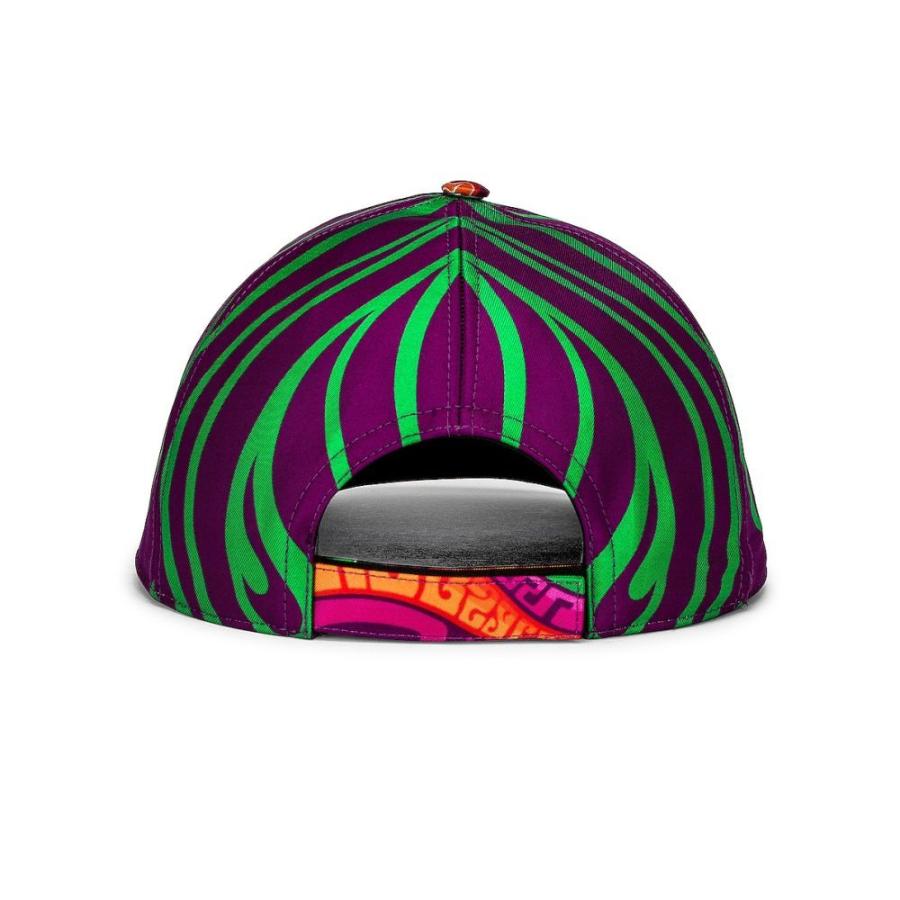 ヴェルサーチェ VERSACE レディース 帽子 Woorsace Hat Arancione/Multicolor｜fermart｜02