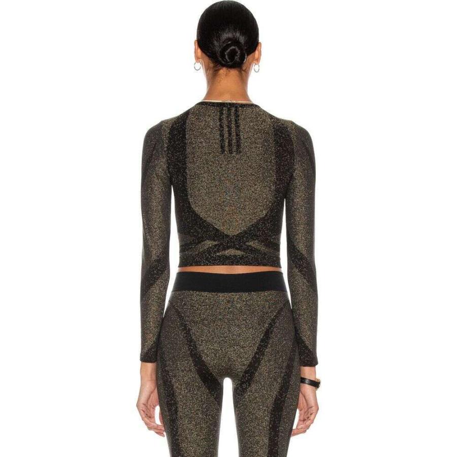超特価激安 ウォルフォード Wolford レディース ベアトップ チューブトップ クロップド トップス X Adidas Studio Motion Long Sleeve Crop Top Gold 配送員設置送料無料 Zoetalentsolutions Com