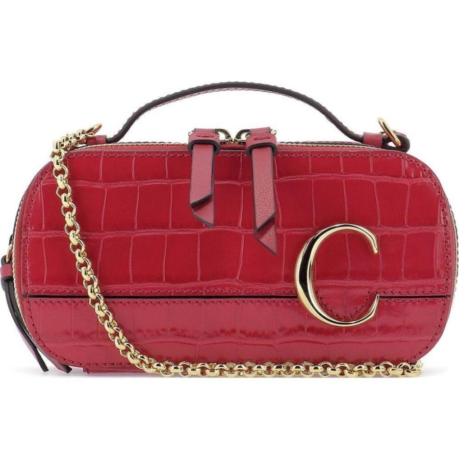 クロエ Chloe レディース ショルダーバッグ バッグ Mini Vanity Crossbody Bag Pink Www Beserajans Com