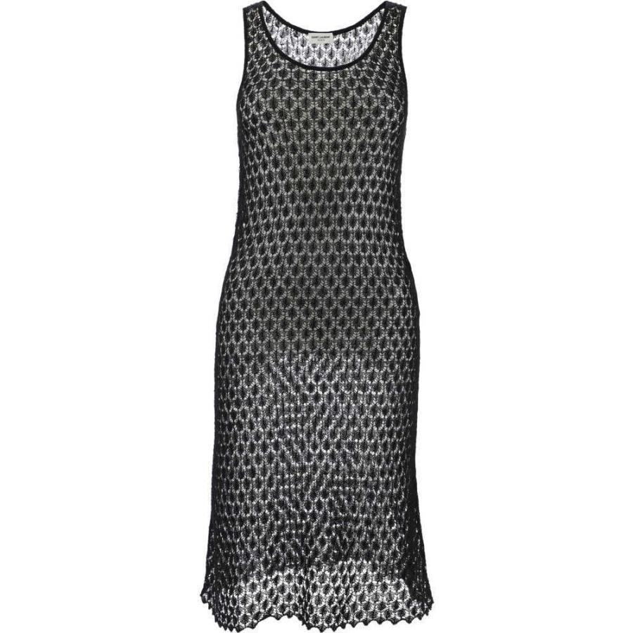 配送員設置送料無料 イヴ サンローラン Saint Laurent レディース ワンピース ワンピース ドレス Embroidered Knit Dress Black Hv フェルマート Fermart 1号店 通販 Yahoo ショッピング ポイント10倍 Www Doctor Plan Com