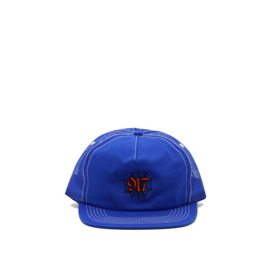 【着後レビューで 送料無料】 コールミーナインワンセブン Blue Cap Baseball "Web" 帽子 キャップ メンズ 917 Me Call キャップ