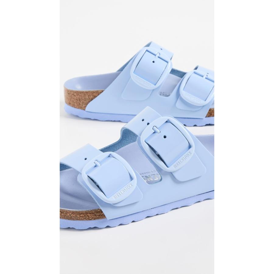 お気に入り Buckle Big Arizona シューズ 靴 サンダル ミュール レディース Birkenstock ビルケンシュトック Sandals Blue Dusty Shine High サンダル サイズ 36 Terre A Tair Com