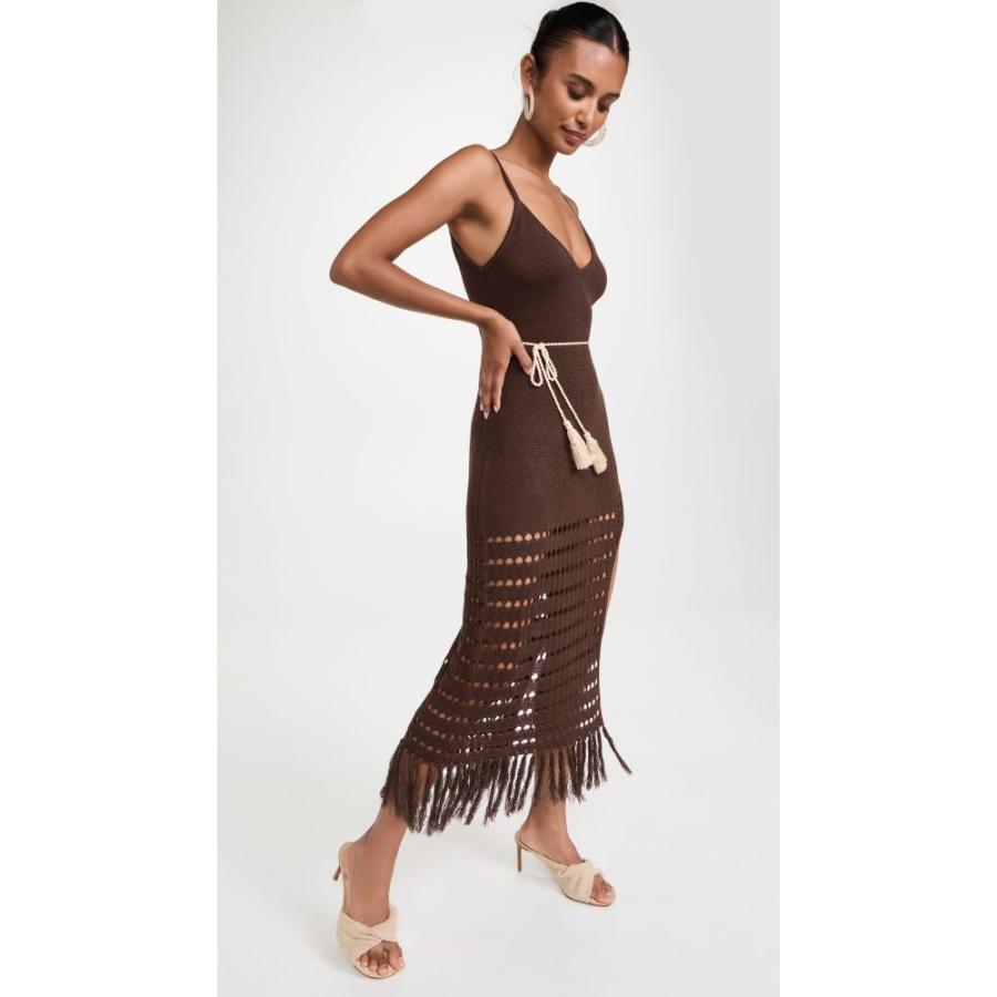 デヴォン ウィンザー Devon Windsor レディース ビーチウェア ワンピース ドレス 水着 ビーチウェア Molly Dress Brown Ubv266gtzs レディースファッション Raom Org Ar