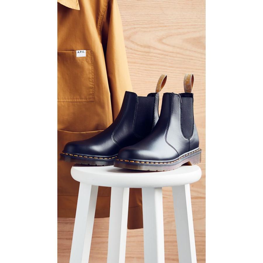 公式 ホームページ ドクターマーチン Dr Martens メンズ ブーツ チェルシーブーツ シューズ 靴 Vegan 2976 Chelsea Boots Black Felix Rub Off クリアランス超高品質 Fixinox Com Br