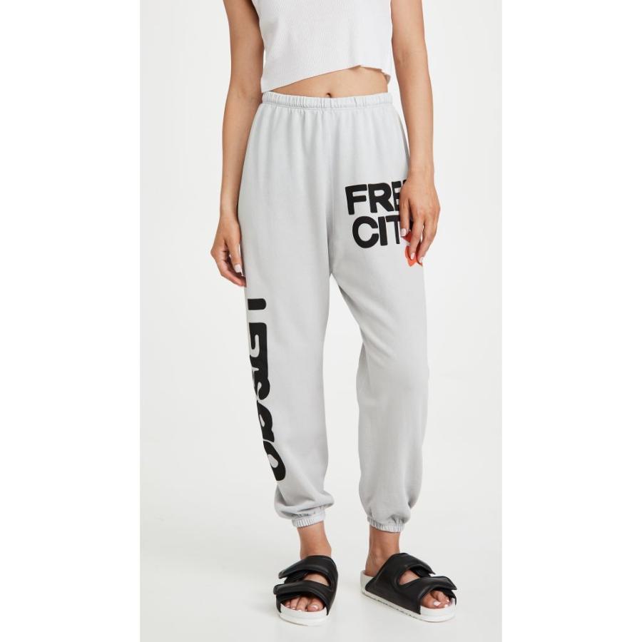 偉大な フリーシティ Freecity レディース スウェット ジャージ ボトムス パンツ Lets Go Freecity Og Supervintage Sweatpants Storm 注目の Zoetalentsolutions Com