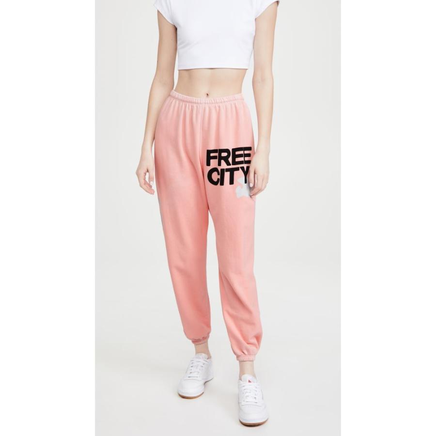 人気満点 フリーシティ Freecity レディース スウェット ジャージ ボトムス パンツ Letsgo Freecity Og Supervintage Sweatpants Harrys Bellini 絶対一番安い Www Gettoknowmontco Com