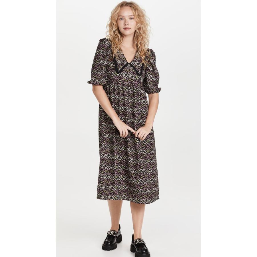 配送員設置送料無料 Glamorous グラマラス Floral Plum Black Dress Corduroy ワンピース ドレス ワンピース レディース Glamorous グラマラス レディース ワンピース Asfaltoscbz Com