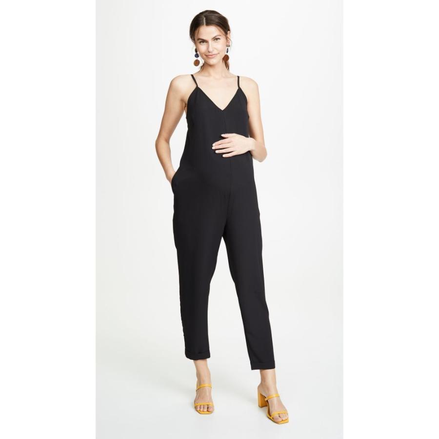 柔らかい ハッチ Hatch レディース オールインワン ジャンプスーツ ワンピース ドレス The Georgie Jumpsuit Black 在庫有 Zoetalentsolutions Com