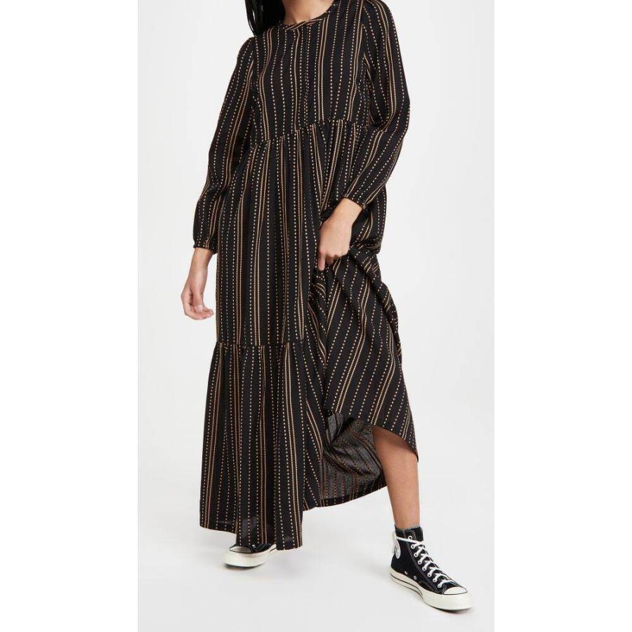 爆売り ハッチ Hatch レディース ワンピース ワンピース ドレス The Katana Dress Black Stripe 新色登場 Etechnologies Shop