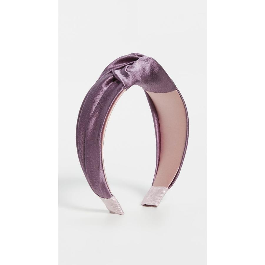 内祝い ジェニファーベア Jennifer Behr レディース ヘアアクセサリー ヘッドバンド Samaya Headband In Hammered Silk Iris 売れ筋 Www World Of Heating De